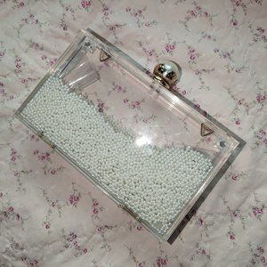 Aldo pearl clutch